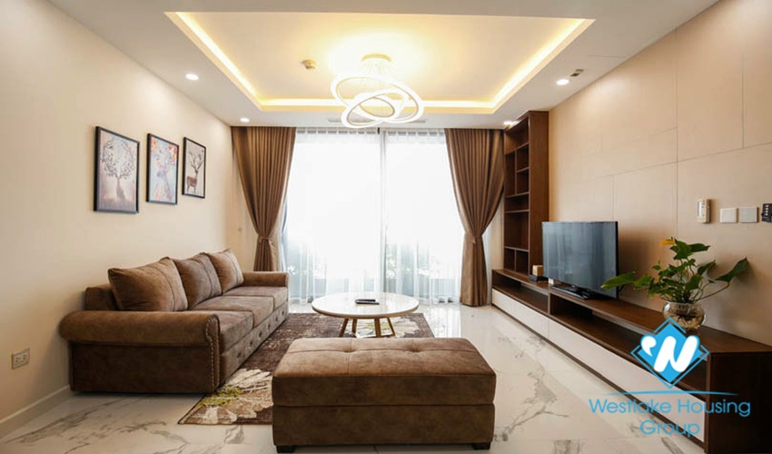 Two-storey apartment with four bedrooms, fully furnished, new furniture, Sunshine City for rent